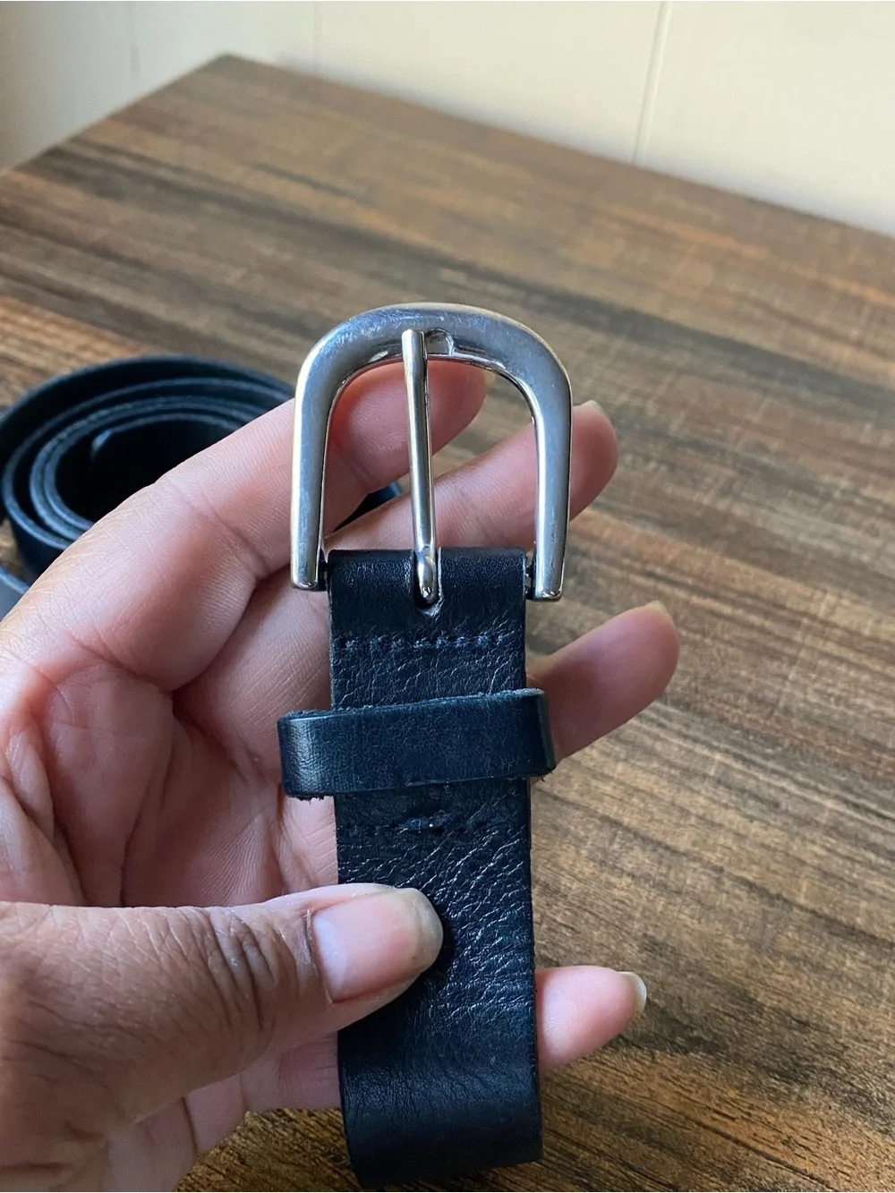 H&M Leather Belt, 36”